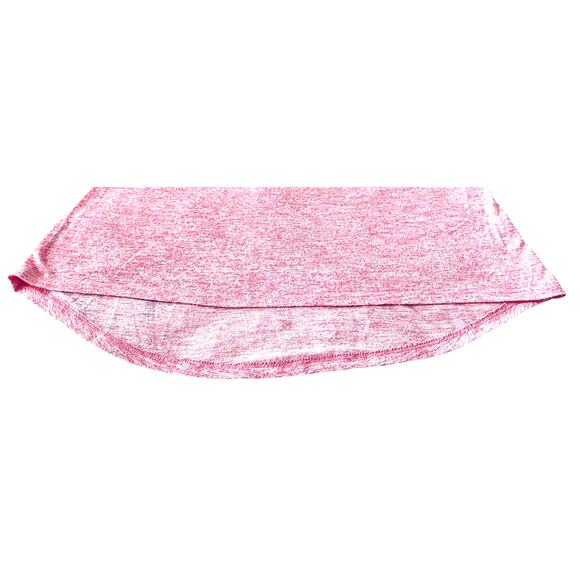 NO BO LONG SLV, PULL-OVER, V-NECK TOP, JUNIORS, M (7/9)-PINK, LACE ON SHOULDERS - Picture 9 of 12